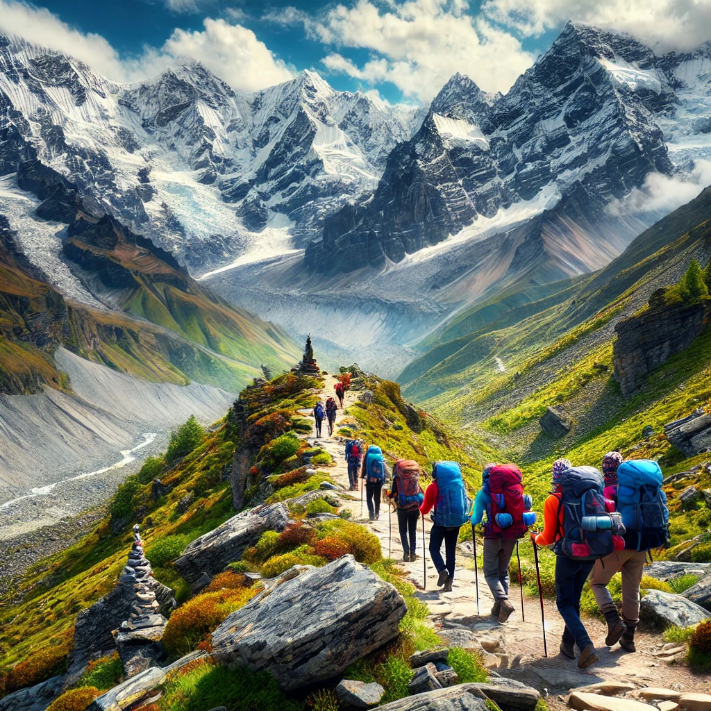 Adventure & Trekking in the Himalayas: Must-Visit Trails & Safety Tips